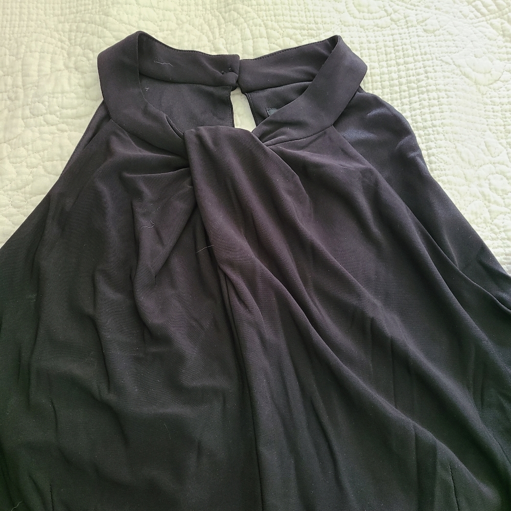 Sleeveless Black Jumpsuit
